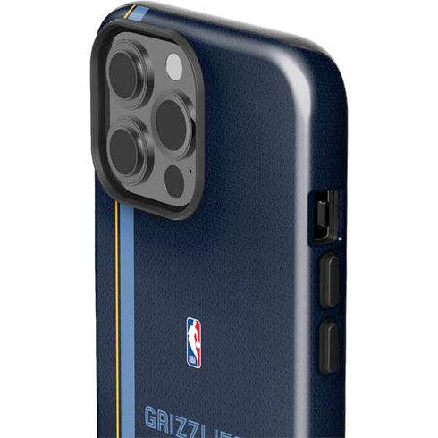 NBA Memphis Grizzlies Jersey iPhone 15 Pro Max Impact Case